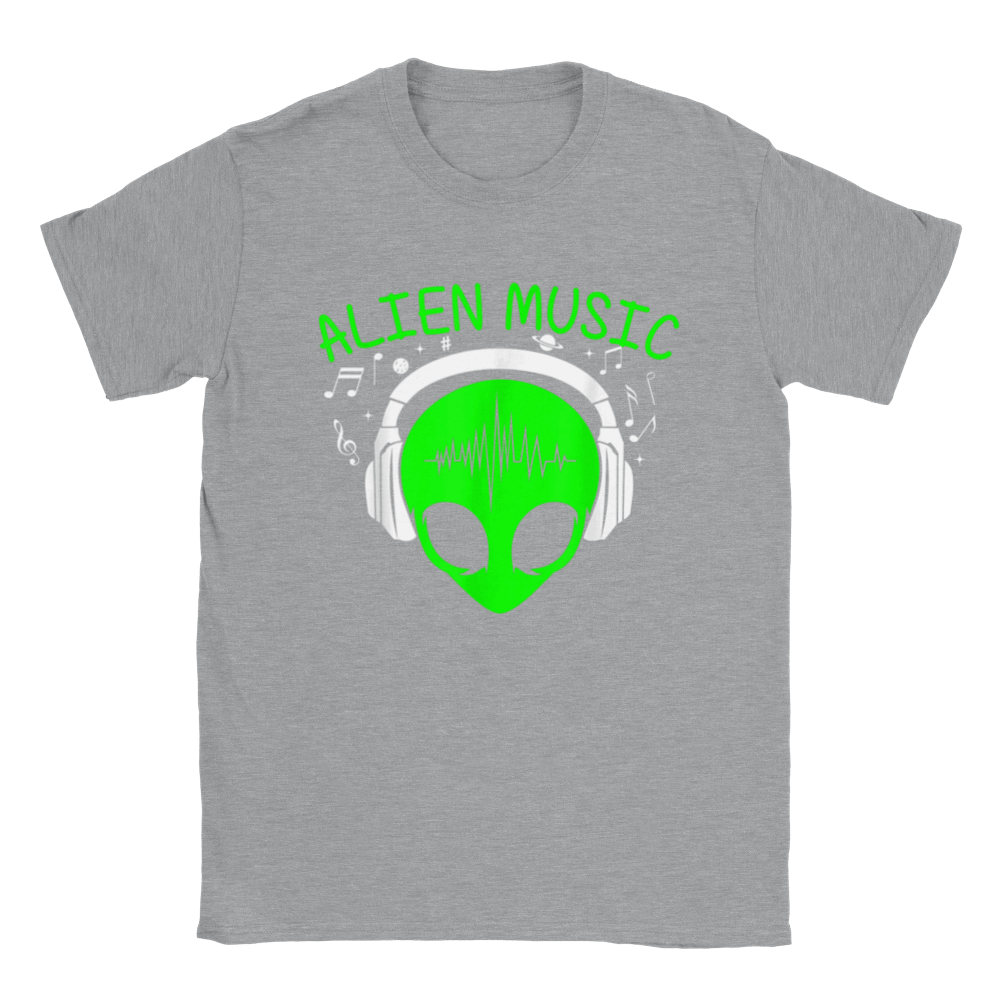 Alien Music T-shirt - Mister Snarky's