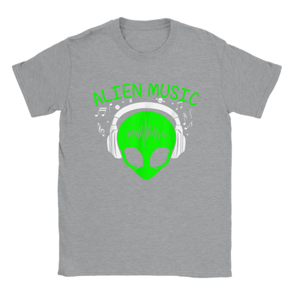 Alien Music T-shirt - Mister Snarky's